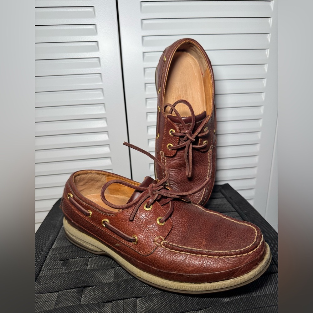 Sperry Gold Cup Men's Brown Leather Boat Shoes